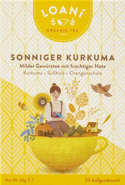 Sonniger Kurkuma